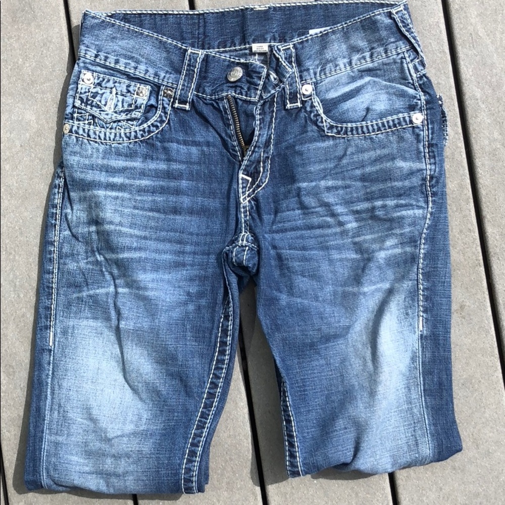 Men’s True Religion Straight Big T jeans